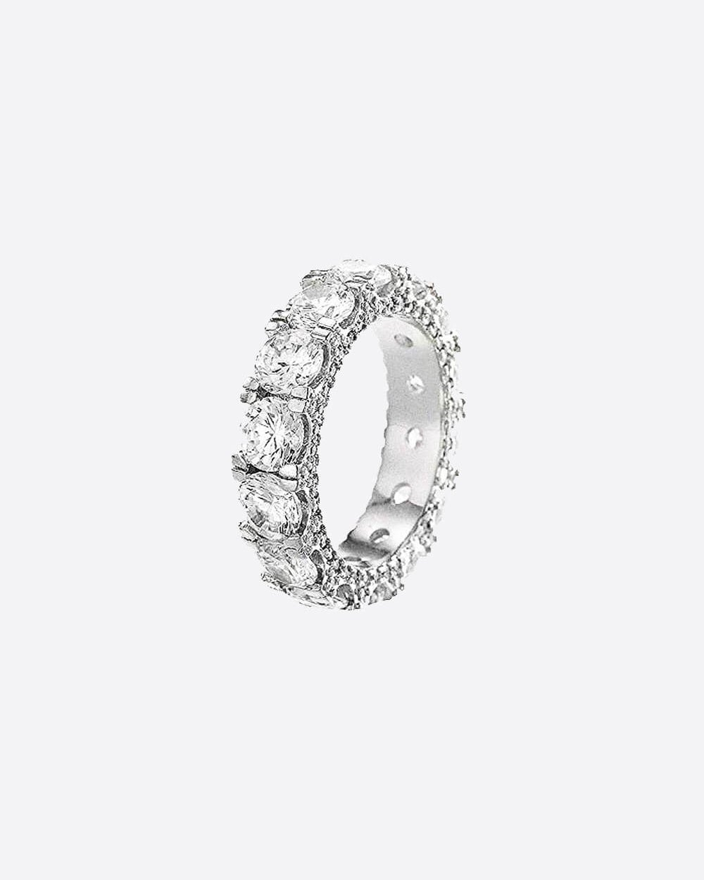 ICY ICICLE RING 925. - WHITE GOLD